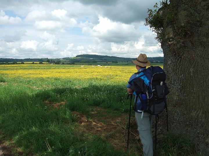 2008-05- (533).JPG - Und hier der Blick nach vorn: Da hinten muss irgendwo unser Tagesziel liegen.